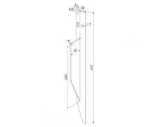 Load image into Gallery viewer, Garden Climbing Frame, Swing set Ground Anchor kit 437mm for ROUND Post