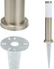 Ground Spike for Garden Light with Cable Guide Ground Nail for Path Light Bollard Lights Base Light Garden Socket Outdoor Socket