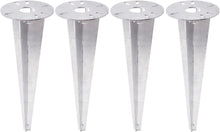 Load image into Gallery viewer, Ground Spike for Garden Light with Cable Guide Ground Nail for Path Light Bollard Lights Base Light Garden Socket Outdoor Socket