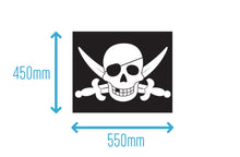 Load image into Gallery viewer, Pirat flag with mast lifting system