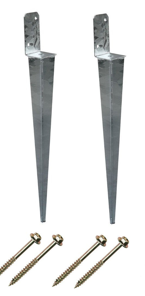 Garden Climbing Frame, Swing set Gazebo Fence Ground Anchor kit UNIVERSAL 70x700mm