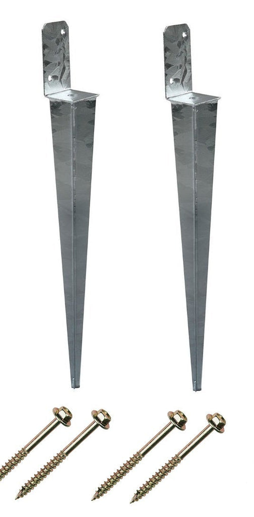 Garden Climbing Frame, Swing set Gazebo Fence Ground Anchor kit UNIVERSAL 70x600mm