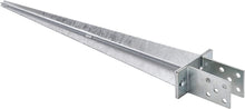 Load image into Gallery viewer, Garden Gazebo Fence Post Ground SPIKE Anchor ADJUSTABLE 0-120mm 700mm long