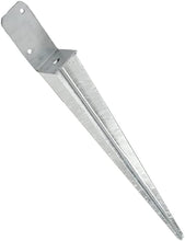 Load image into Gallery viewer, Garden Climbing Frame, Swing set Gazebo Fence Ground Anchor kit UNIVERSAL 70x700mm