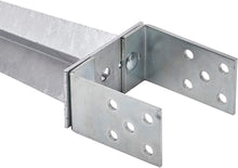 Load image into Gallery viewer, Garden Gazebo Fence Post Ground SPIKE Anchor ADJUSTABLE 0-120mm 700mm long