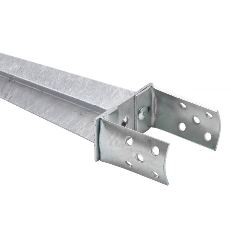 Garden Gazebo Fence Post Ground SPIKE Anchor ADJUSTABLE ROUND 80-140mm 700mm long