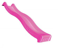 Load image into Gallery viewer, 8ft HDPE garden plastic slide for kids with water hose connection for 1.2m platform height