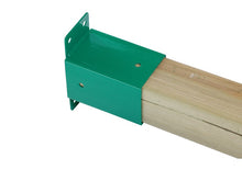 Load image into Gallery viewer, SQUARE SWING CORNER METAL BRACKET 100deg WOODEN FRAME PLAYHOUSE