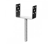 Load image into Gallery viewer, Heavy Duty U-Type Postfoot Support Galvanised
