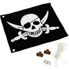 Pirat flag with mast lifting system
