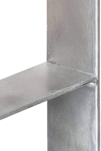 H-Post Support,Heavy duty hot-dip galvanised Post Fence Foot 71mm 91mm 101mm 121mm